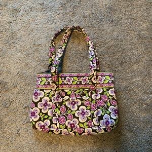 Vera Bradley Medium Purple Floral Purse